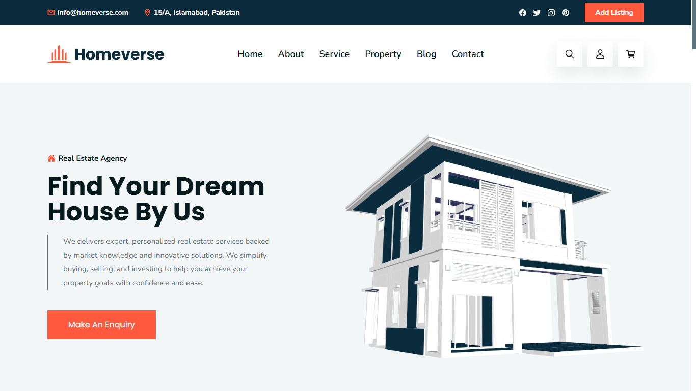 Real Estate Website